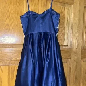 sachin and babi light blue dress Plus Size Homecoming Dresses main image 1